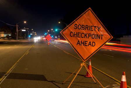 A DUI check point